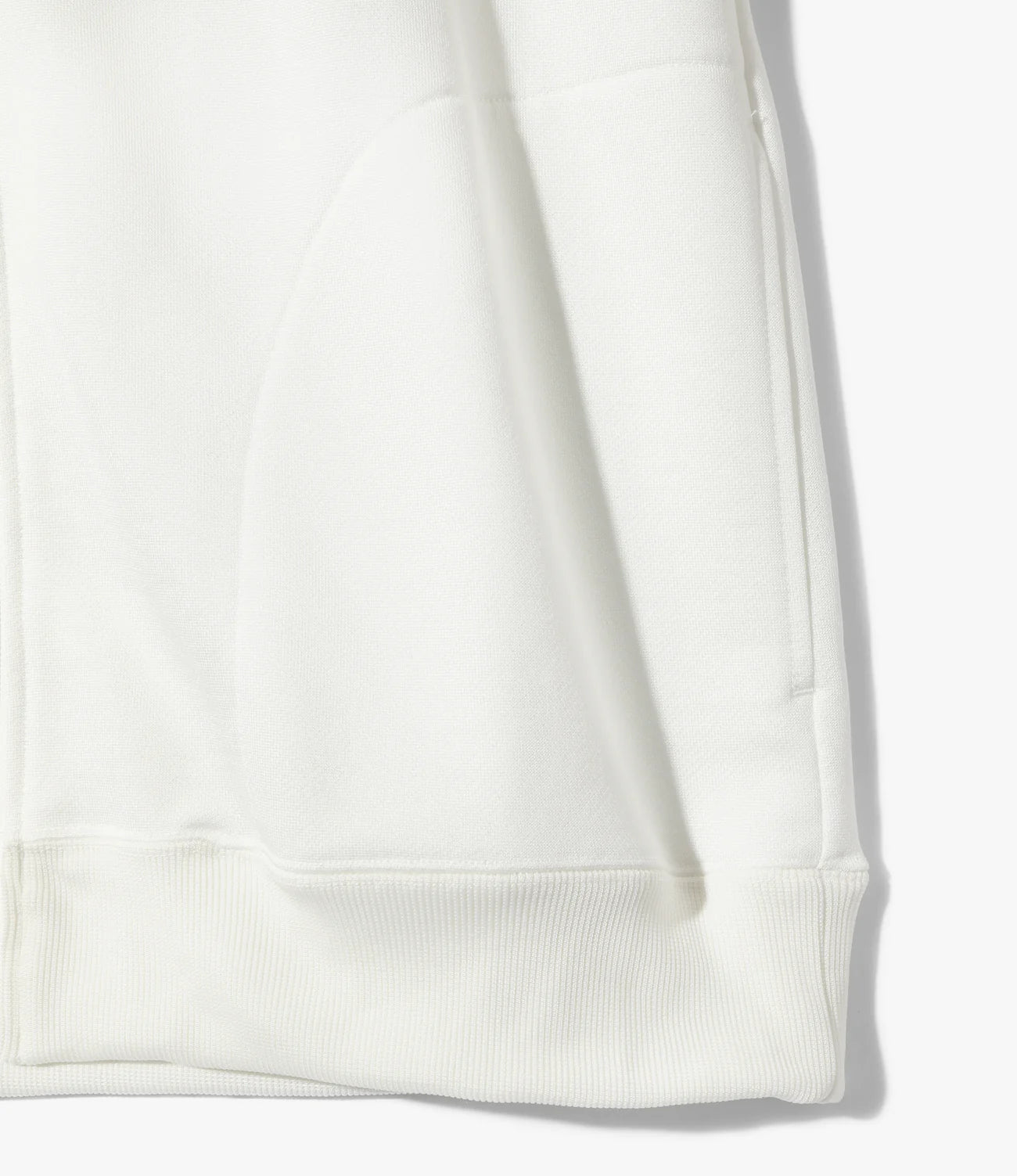 Needles Zipped Sweat Hoody - C/PE Bright Jersey