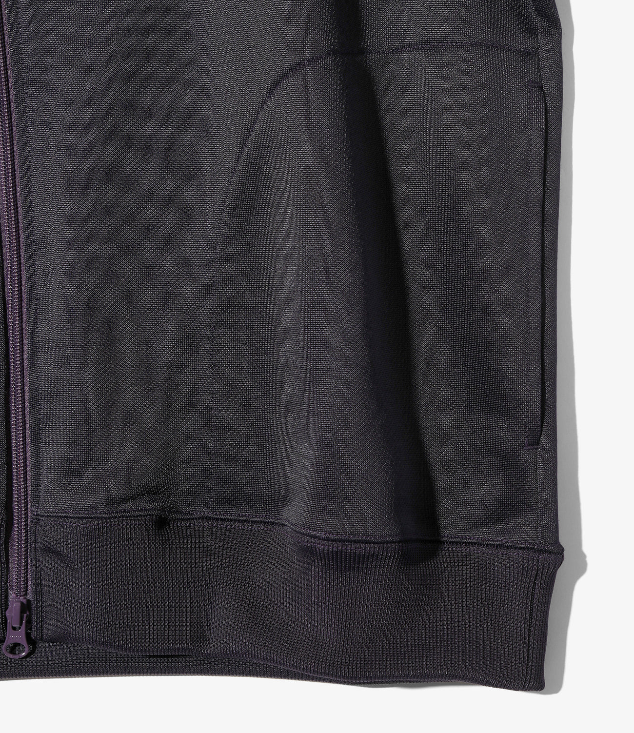 Needles Zipped Sweat Hoody - C/PE Bright Jersey