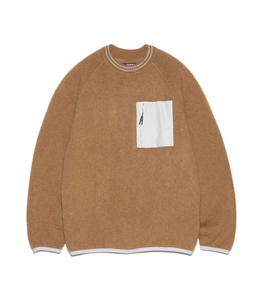 THE NORTH FACE Purple Label Mohair Field Crewneck Pullover