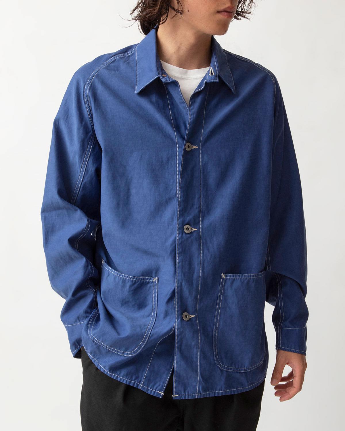 A.PRESSE Over Dyeing Coverall Jacket