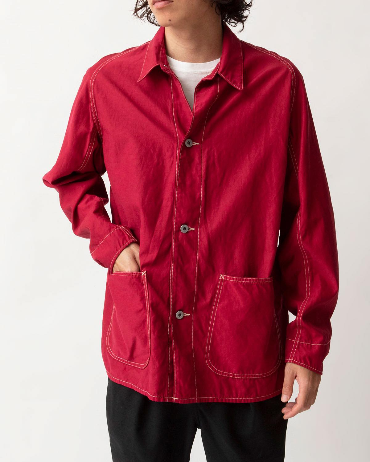 A.PRESSE Coverall Jacket RED 3-
