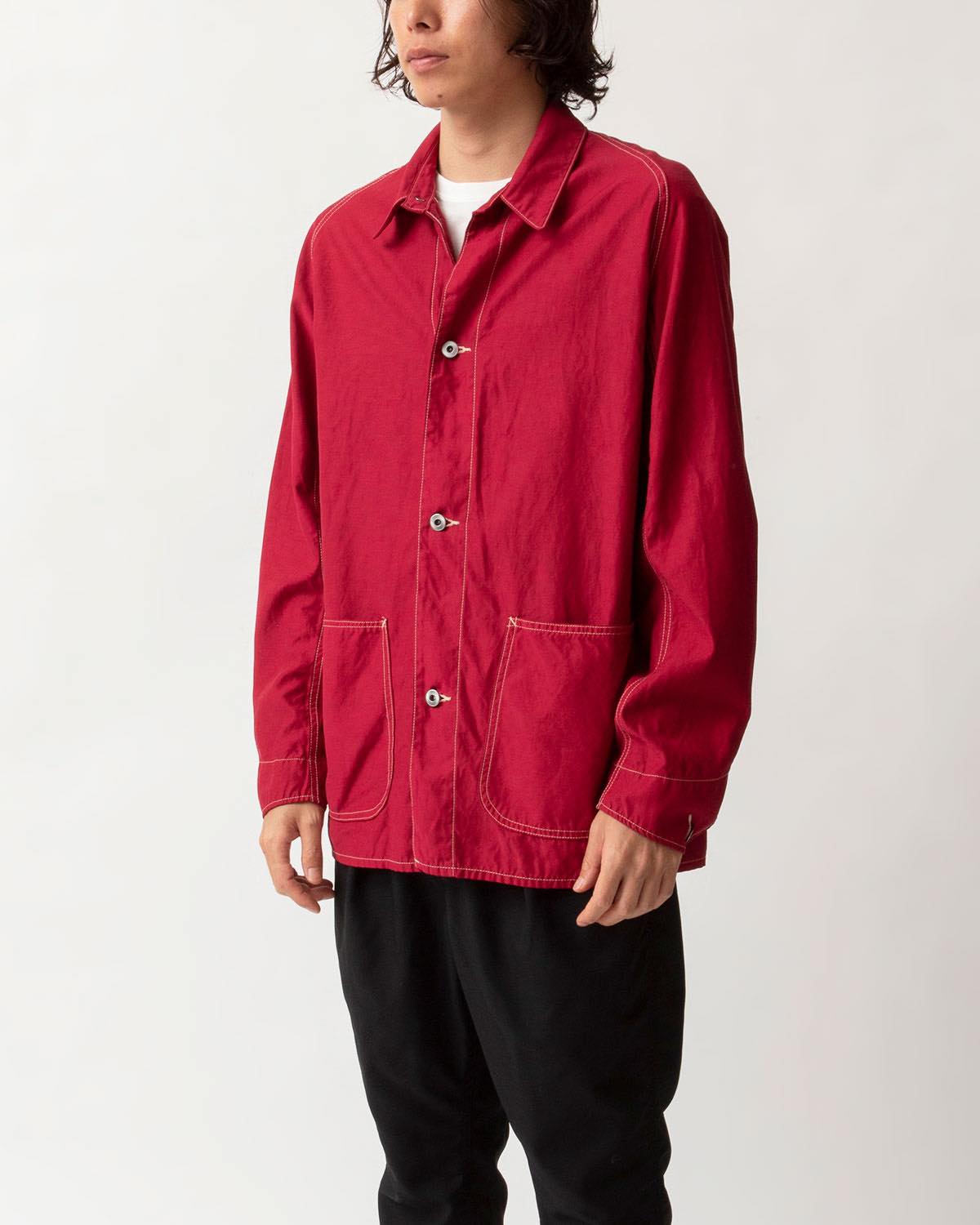 【NEW安い】APRESSE COVERALL JACKET RED size3 カバーオール