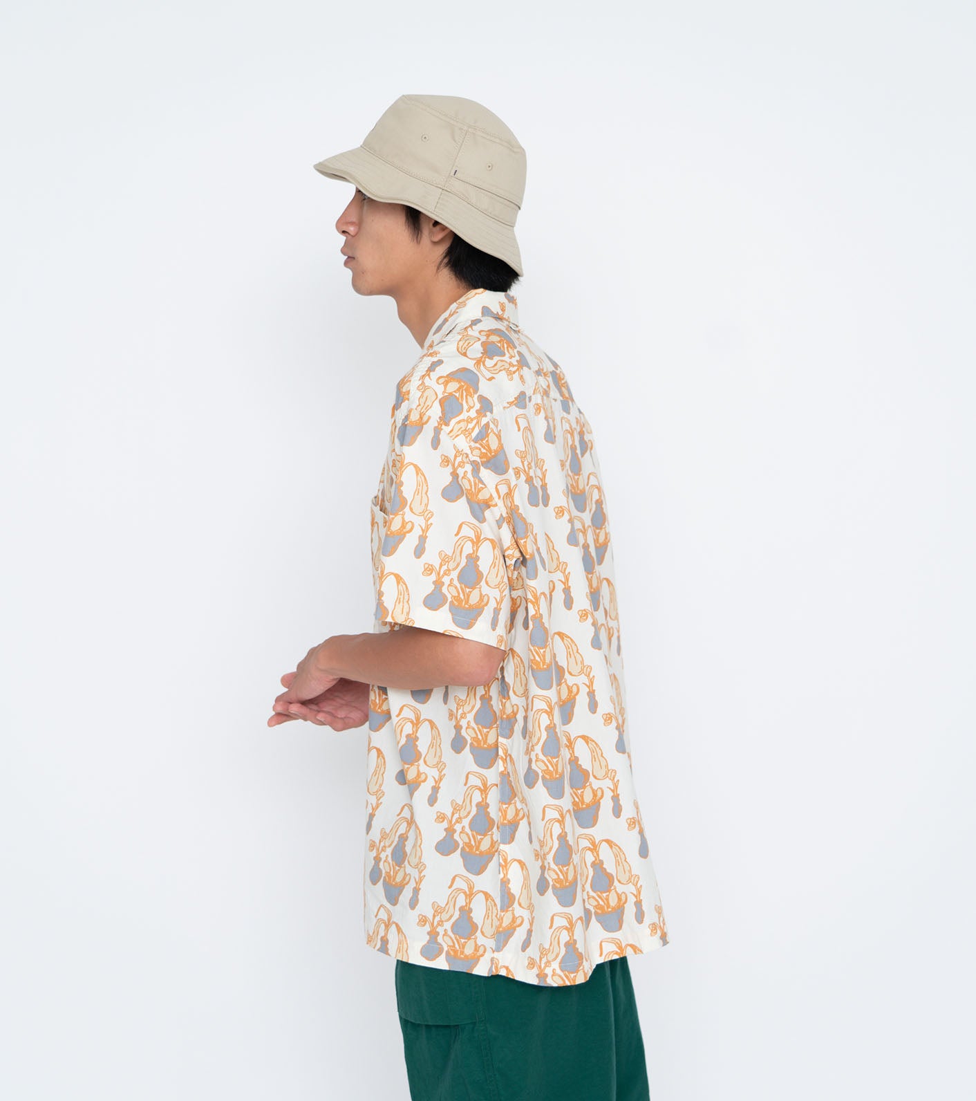 THE NORTH FACE PURPLE LABEL Open Collar Field S/S Shirt