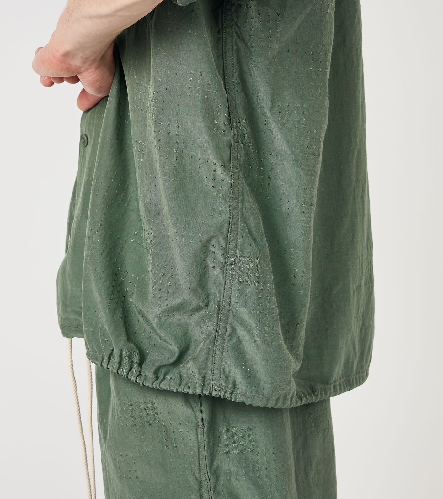 nanamica Open Collar S/S Shirt