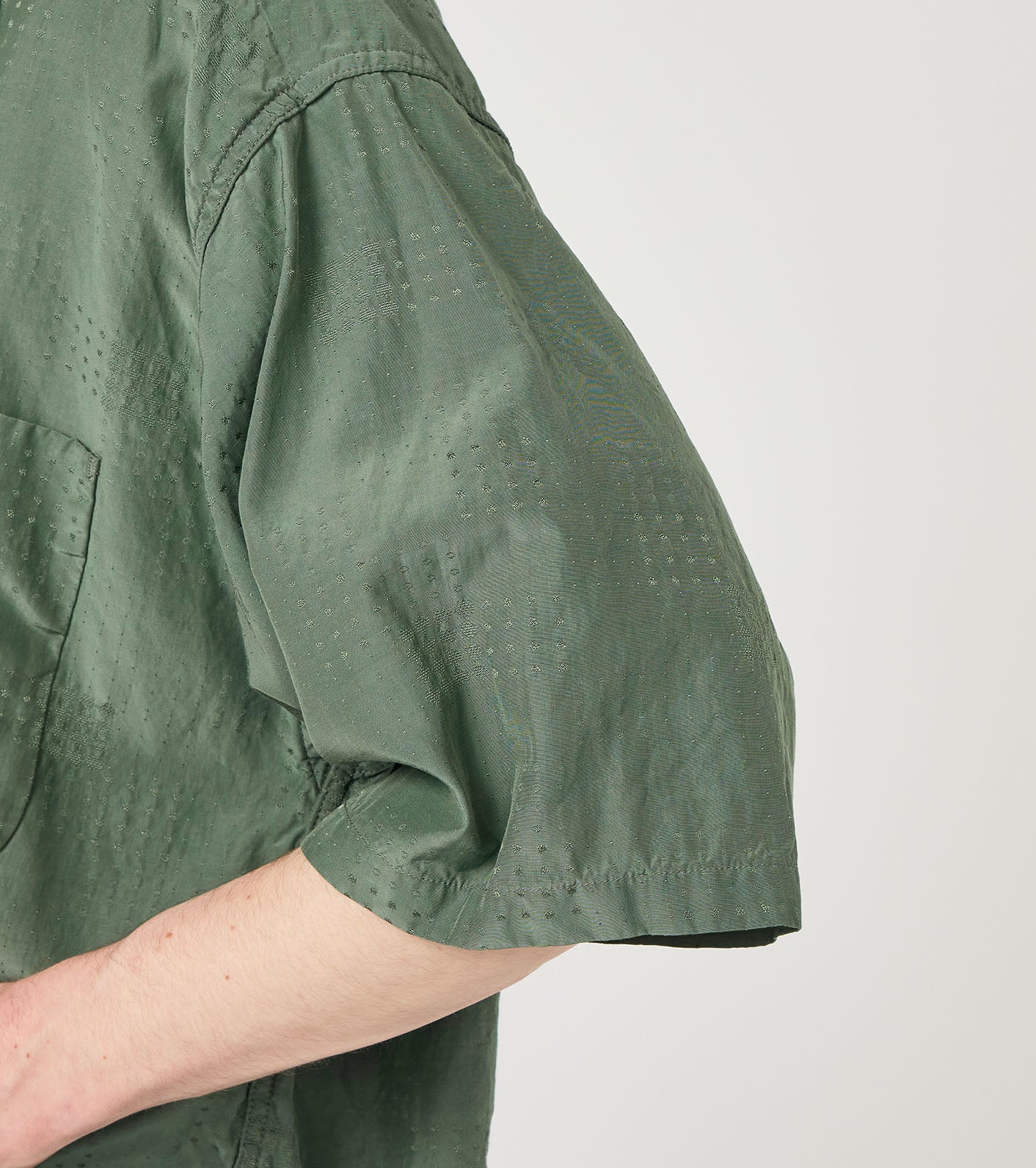 nanamica Open Collar S/S Shirt