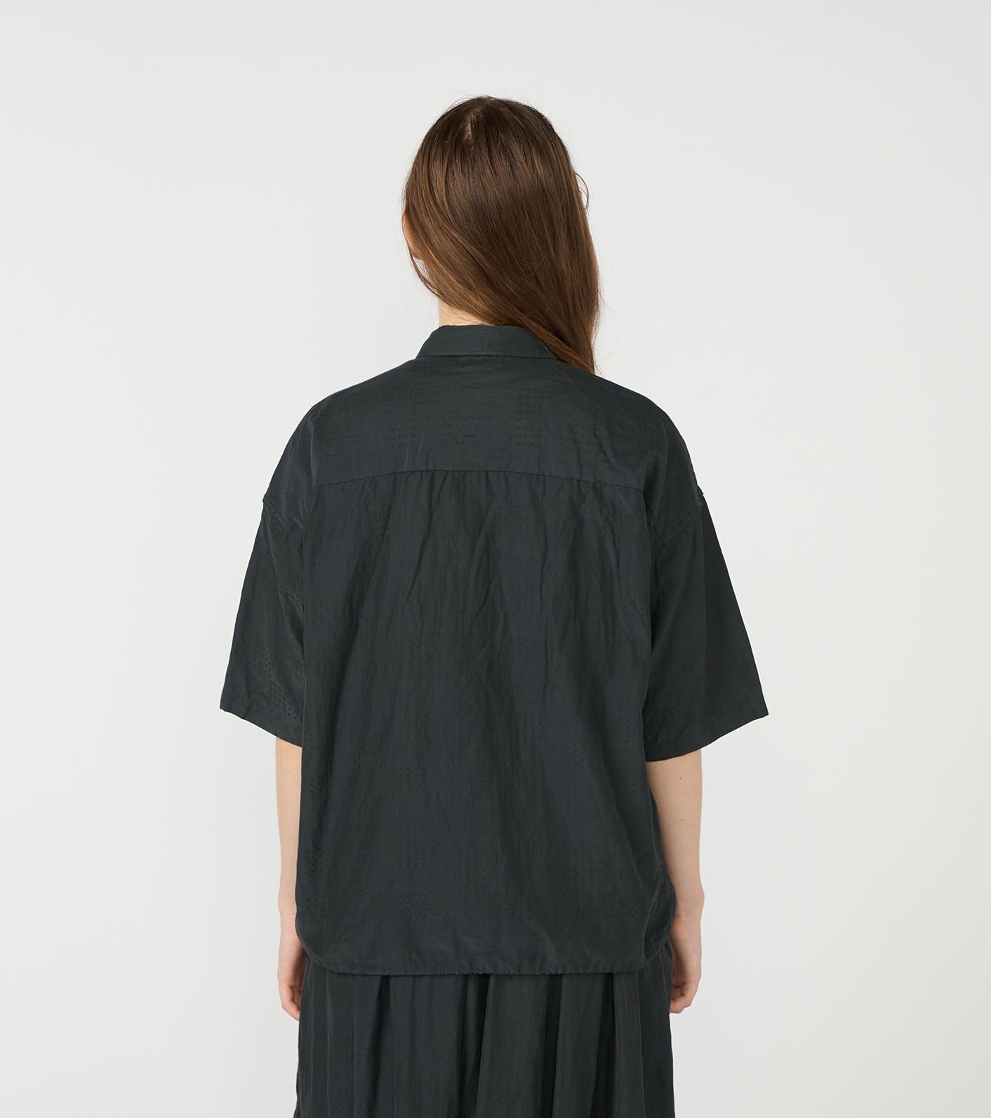 nanamica Open Collar S/S Shirt