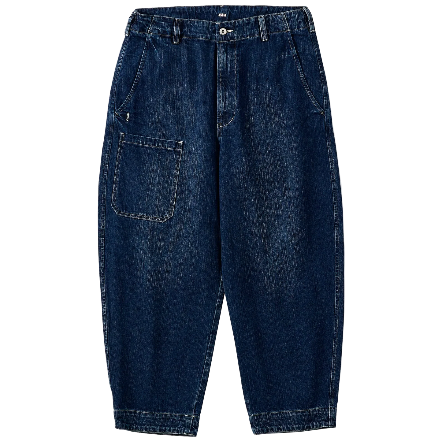 Porter Classic STEINBECK DENIM POCKET PANTS -NAVY-
