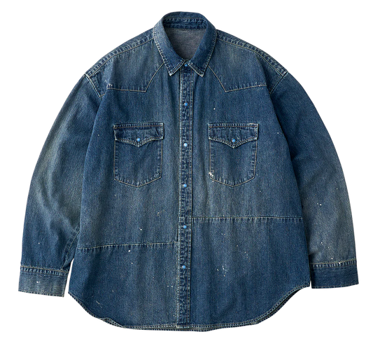 Porter Classic BREAKFAST DENIM WESTERN SHIRTS