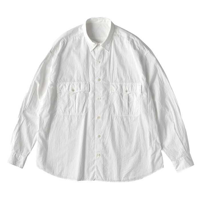 Porter Classic ROLL UP STRIPE SHIRT -2025SS-