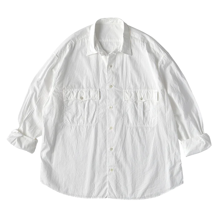 Porter Classic ROLL UP STRIPE SHIRT -2025SS-