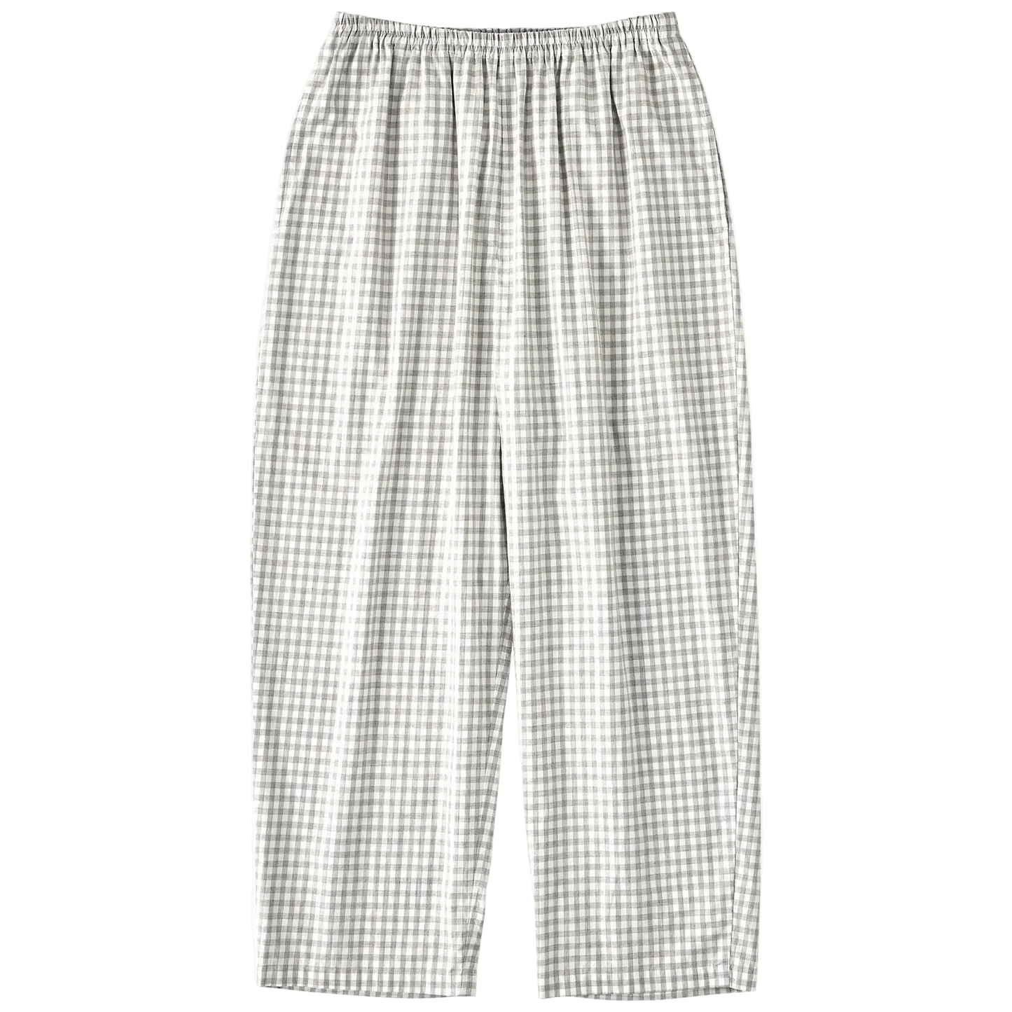 Porter Classic HEATHER GINGHAM CHECK PEACE PANTS (GIZA 120/2)