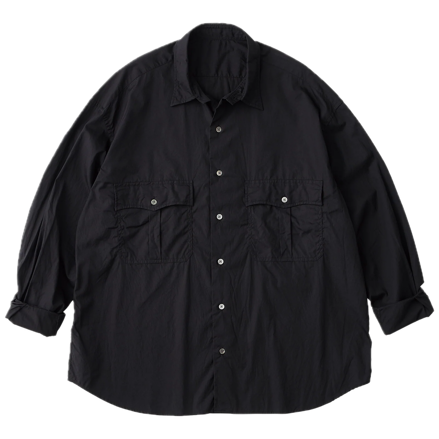 Porter Classic ROLL UP SHIRT (SUVIN GOLD SUPREME 140/2)