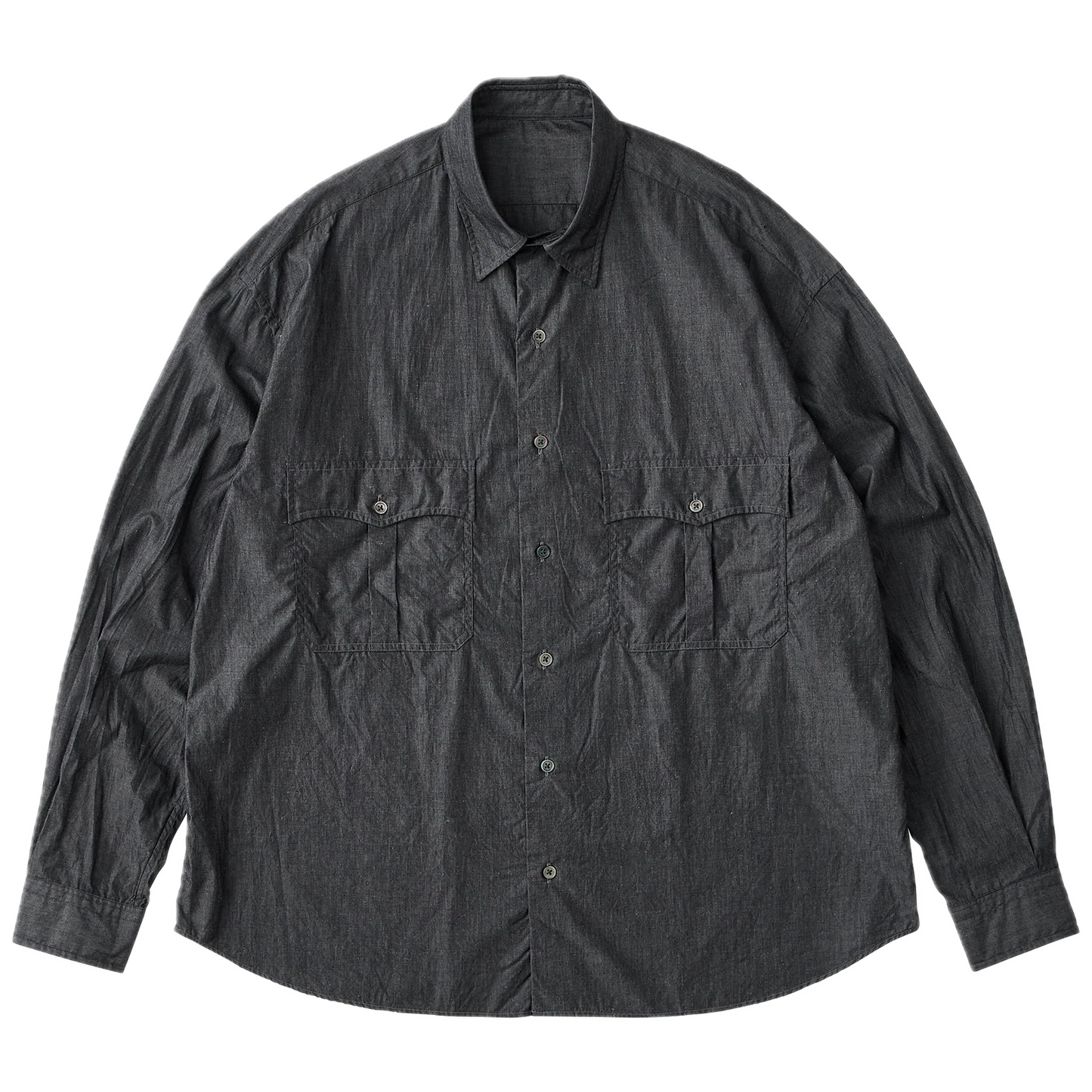 Porter Classic ROLL UP SHIRT (SUVIN GOLD SUPREME 140/2)