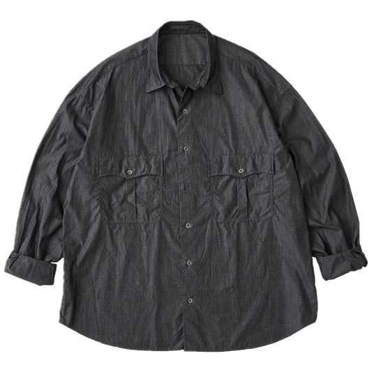 Porter Classic ROLL UP SHIRT (SUVIN GOLD SUPREME 140/2)