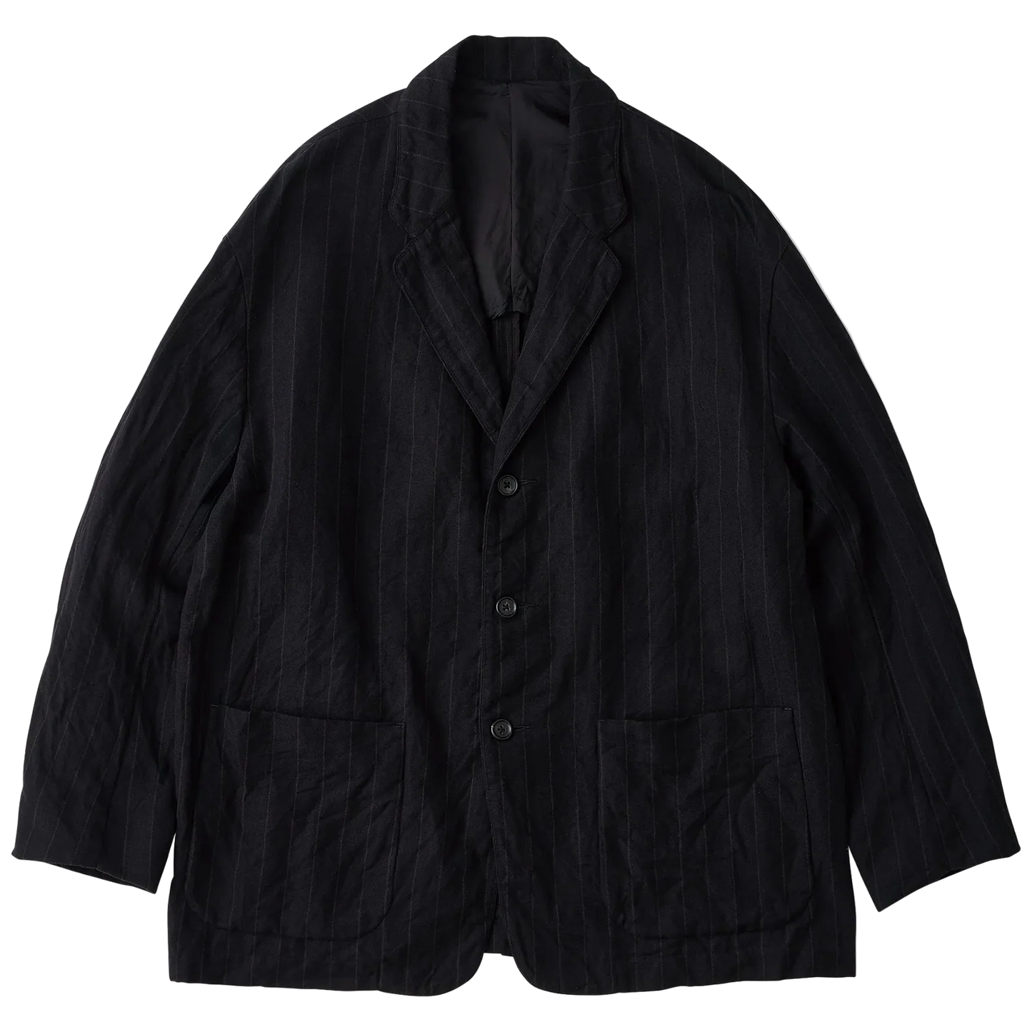 Porter Classic PIN STRIPE LINEN COTTON CLASSIC JACKET
