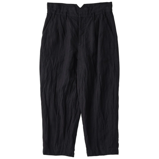 Porter Classic PIN STRIPE LINEN COTTON CLASSIC PANTS