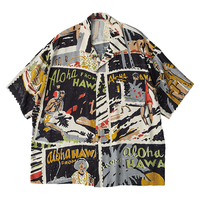 Porter Classic HAWAIIAN OUTDOOR ALOHA SHIRT