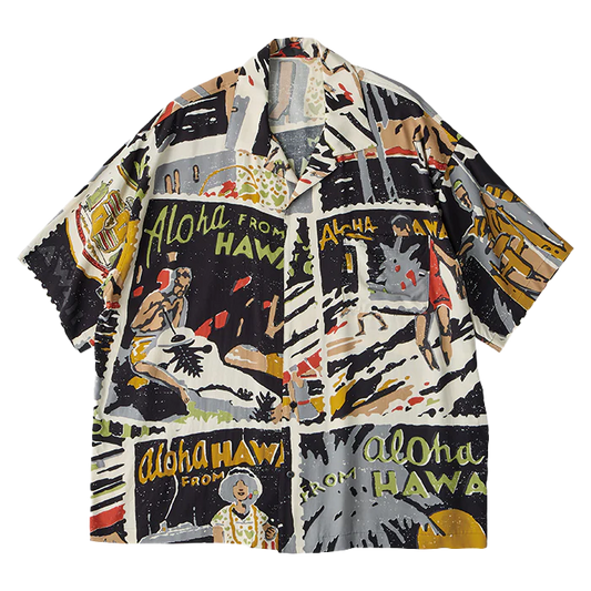 Porter Classic HAWAIIAN OUTDOOR ALOHA SHIRT