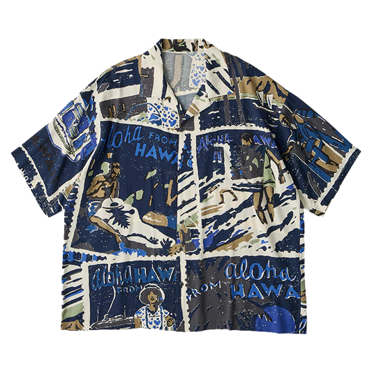 Porter Classic HAWAIIAN OUTDOOR ALOHA SHIRT