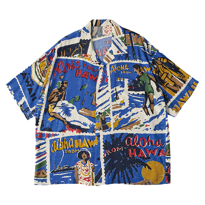Porter Classic HAWAIIAN OUTDOOR ALOHA SHIRT