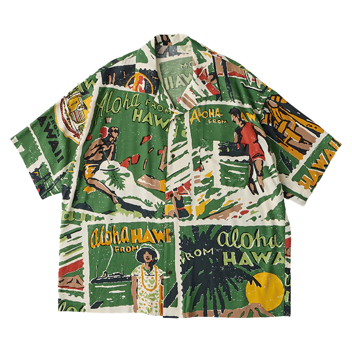 Porter Classic HAWAIIAN OUTDOOR ALOHA SHIRT