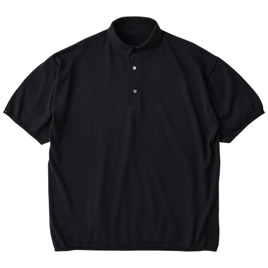 Porter Classic H/W SEA ISLAND COTTON KNIT POLO SHIRT