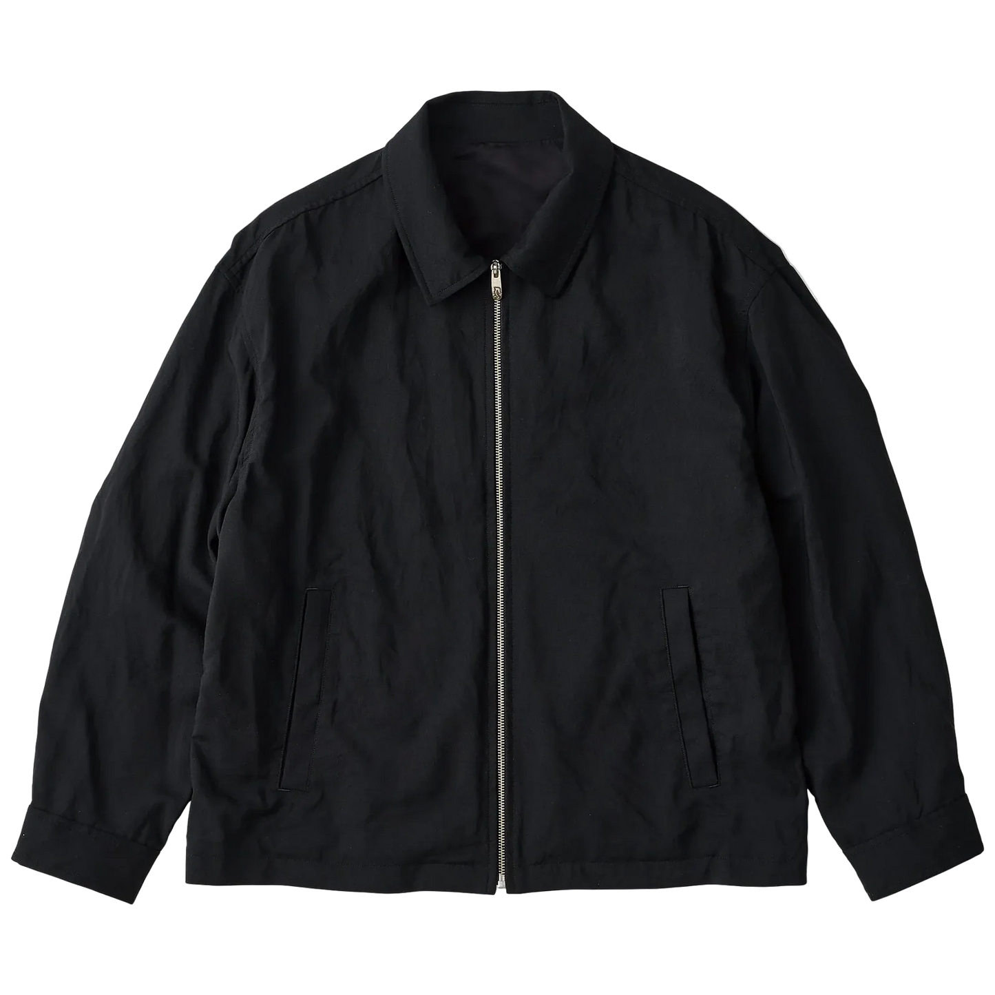 Porter Classic TROPICAL ZIP UP JACKET W / LOVE & PEACE SILVER