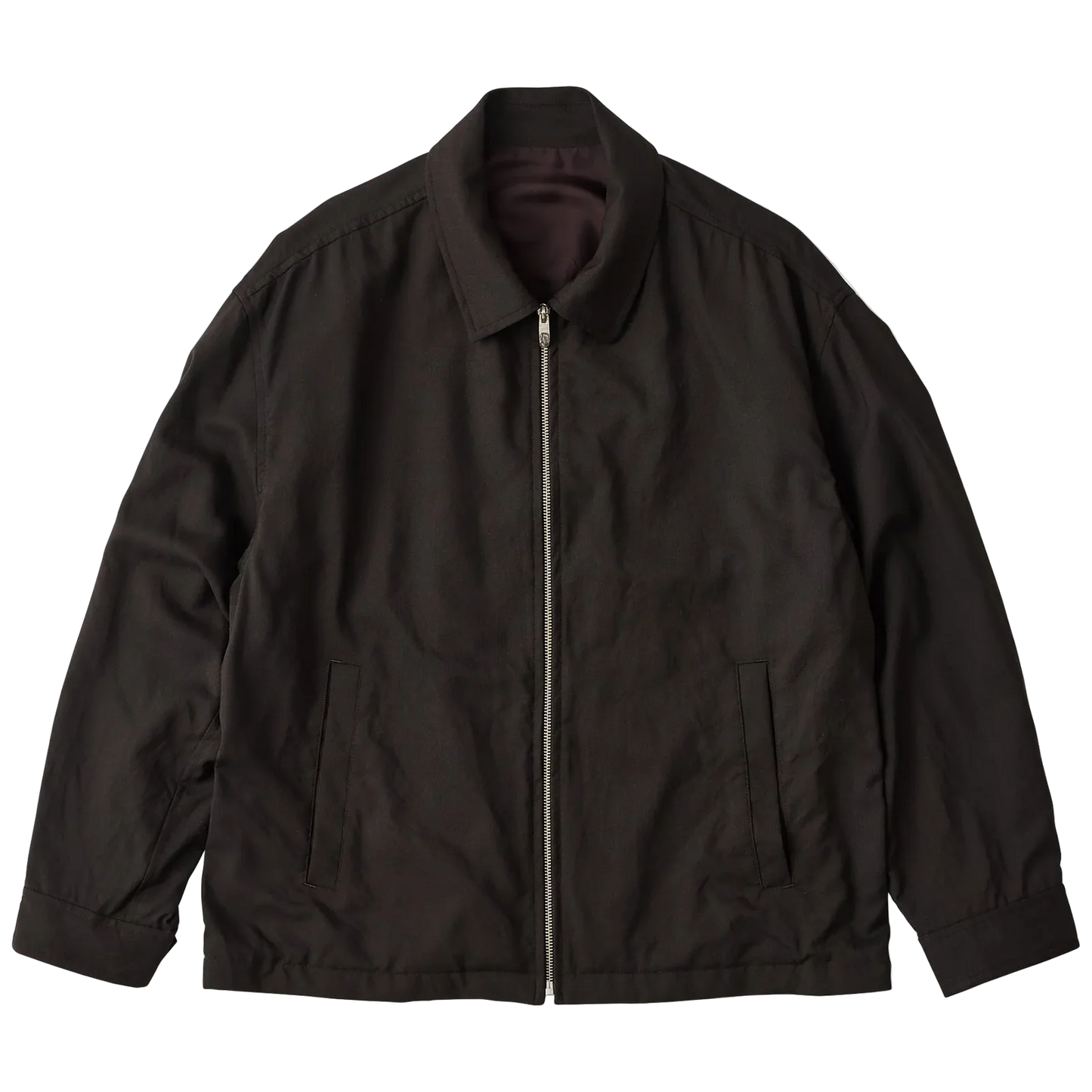 Porter Classic TROPICAL ZIP UP JACKET W / LOVE & PEACE SILVER