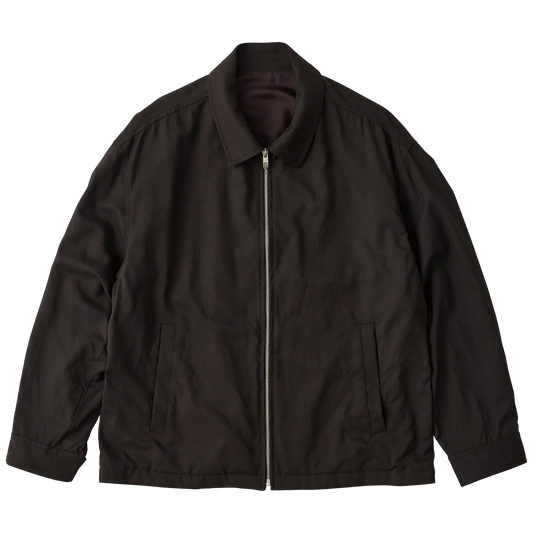 Porter Classic TROPICAL ZIP UP JACKET W / LOVE & PEACE SILVER