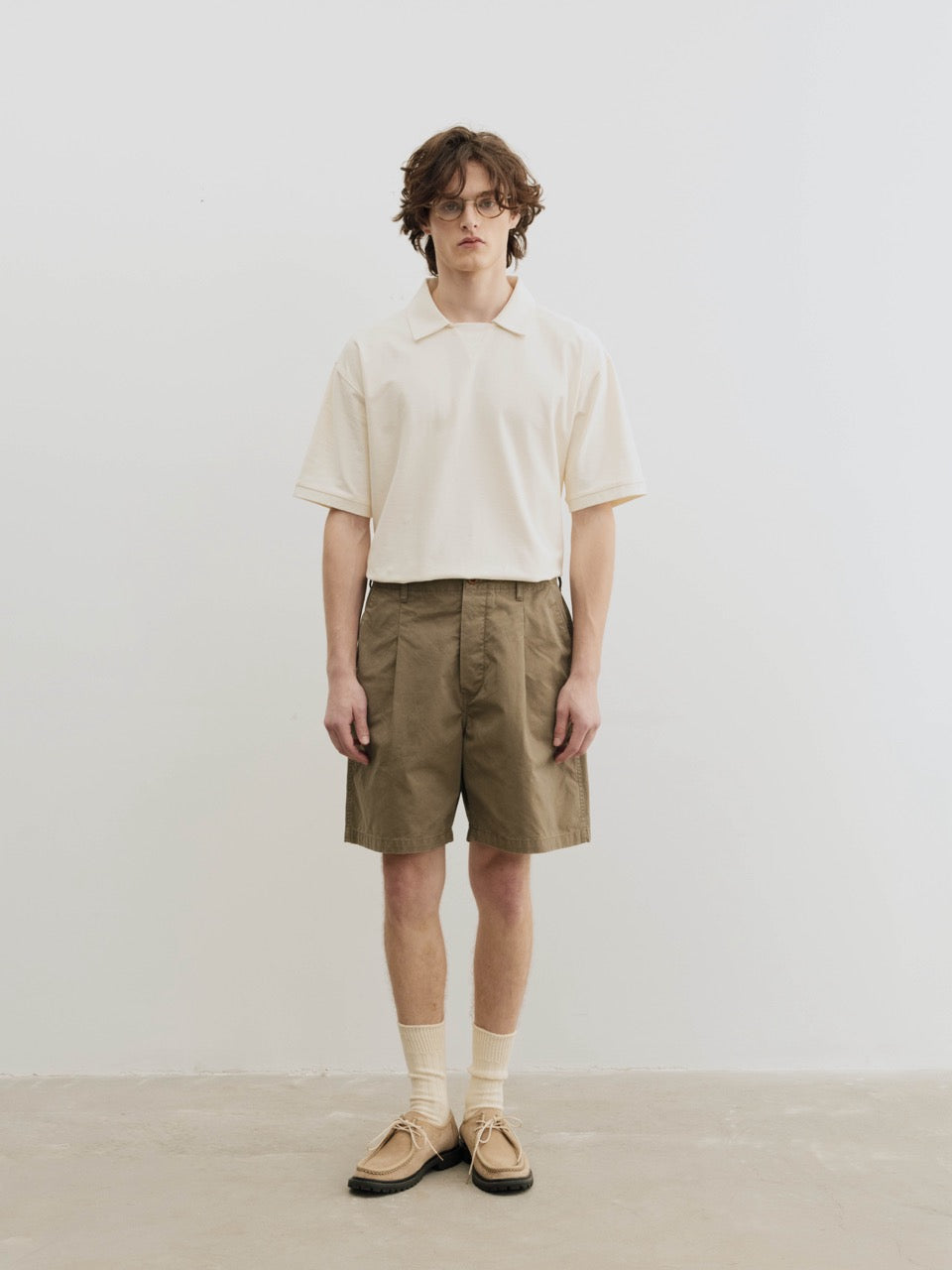 Burcs Three Ply Tuck Shorts