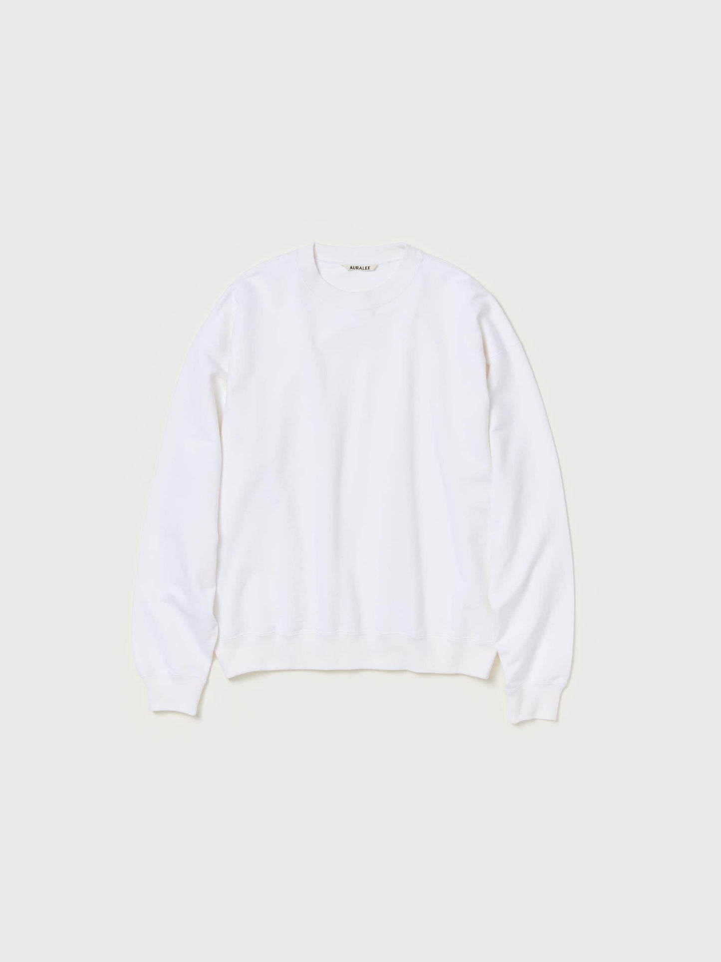 AURALEE PIMA LIGHT SWEAT P/O