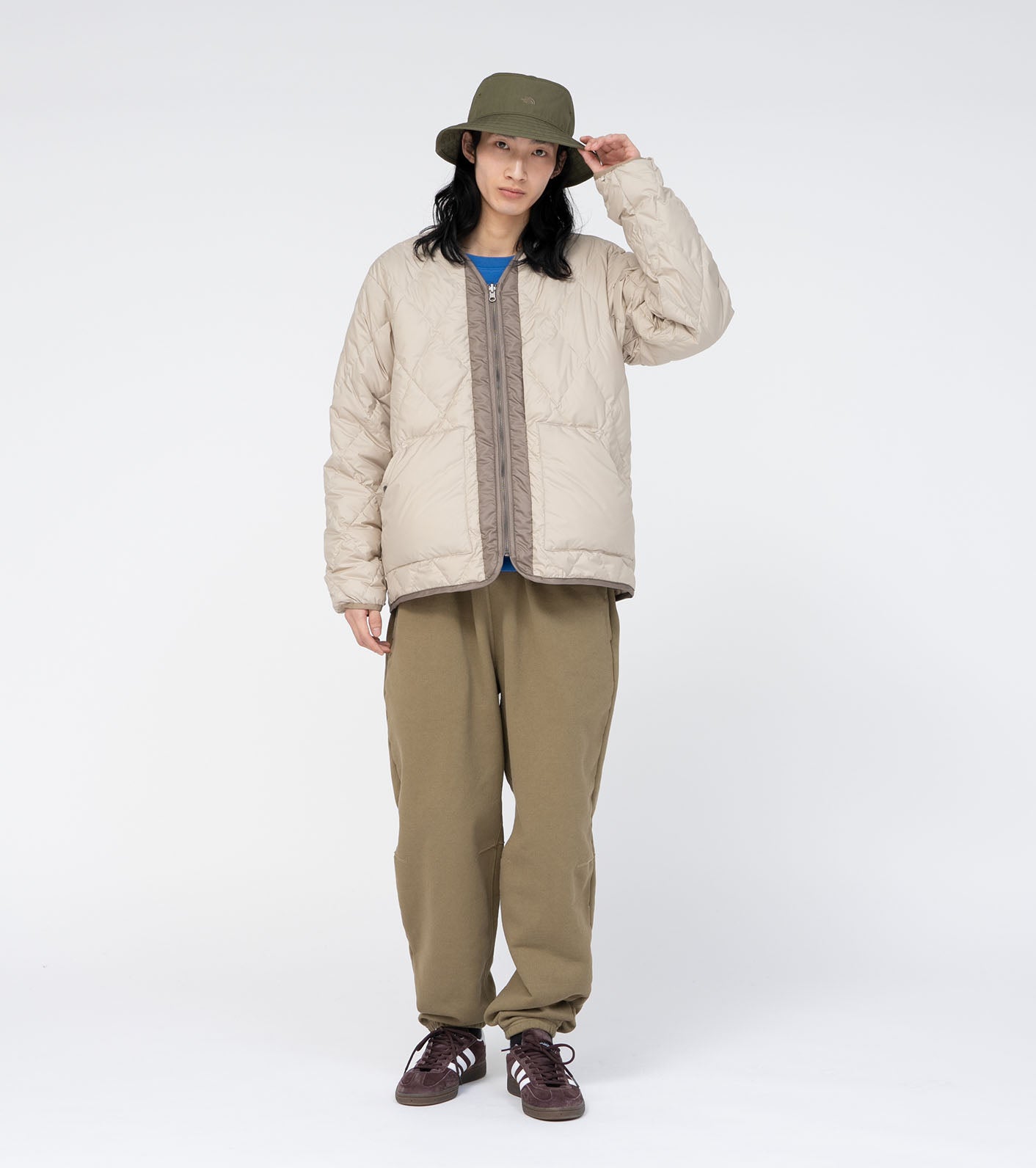 THE NORTH FACE PURPLE LABEL PLAS Field Down Cardigan