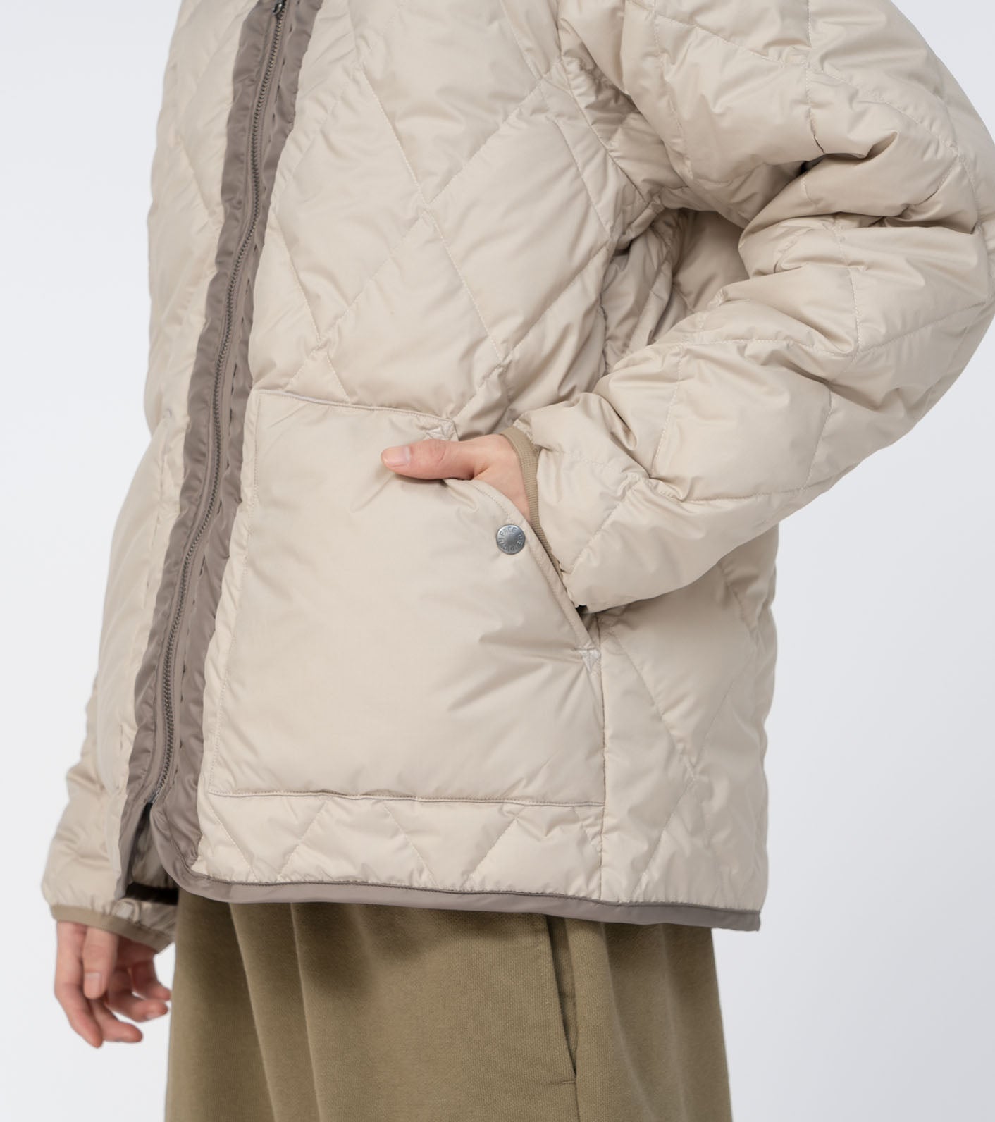 THE NORTH FACE PURPLE LABEL PLAS Field Down Cardigan