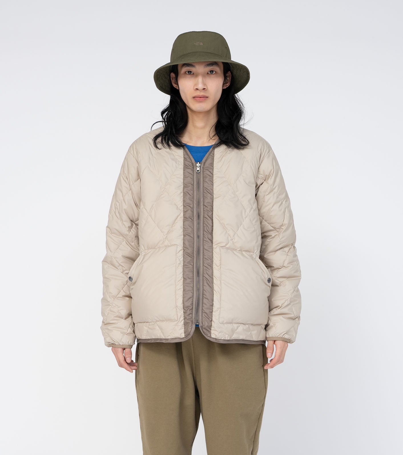 THE NORTH FACE PURPLE LABEL PLAS Field Down Cardigan