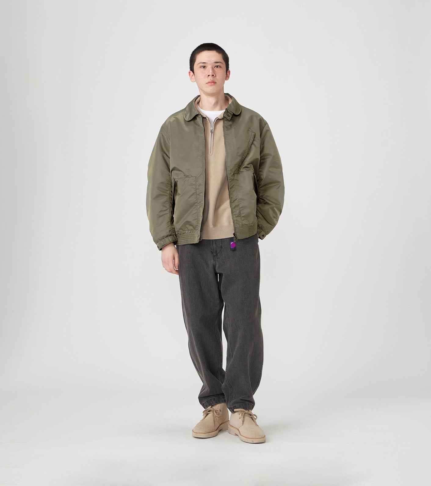Purple Label PLAS Nylon Twill Field Jacket