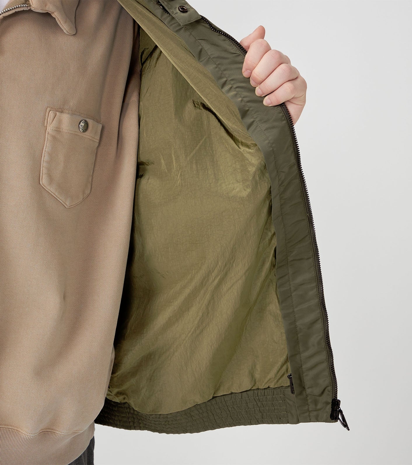 Purple Label PLAS Nylon Twill Field Jacket