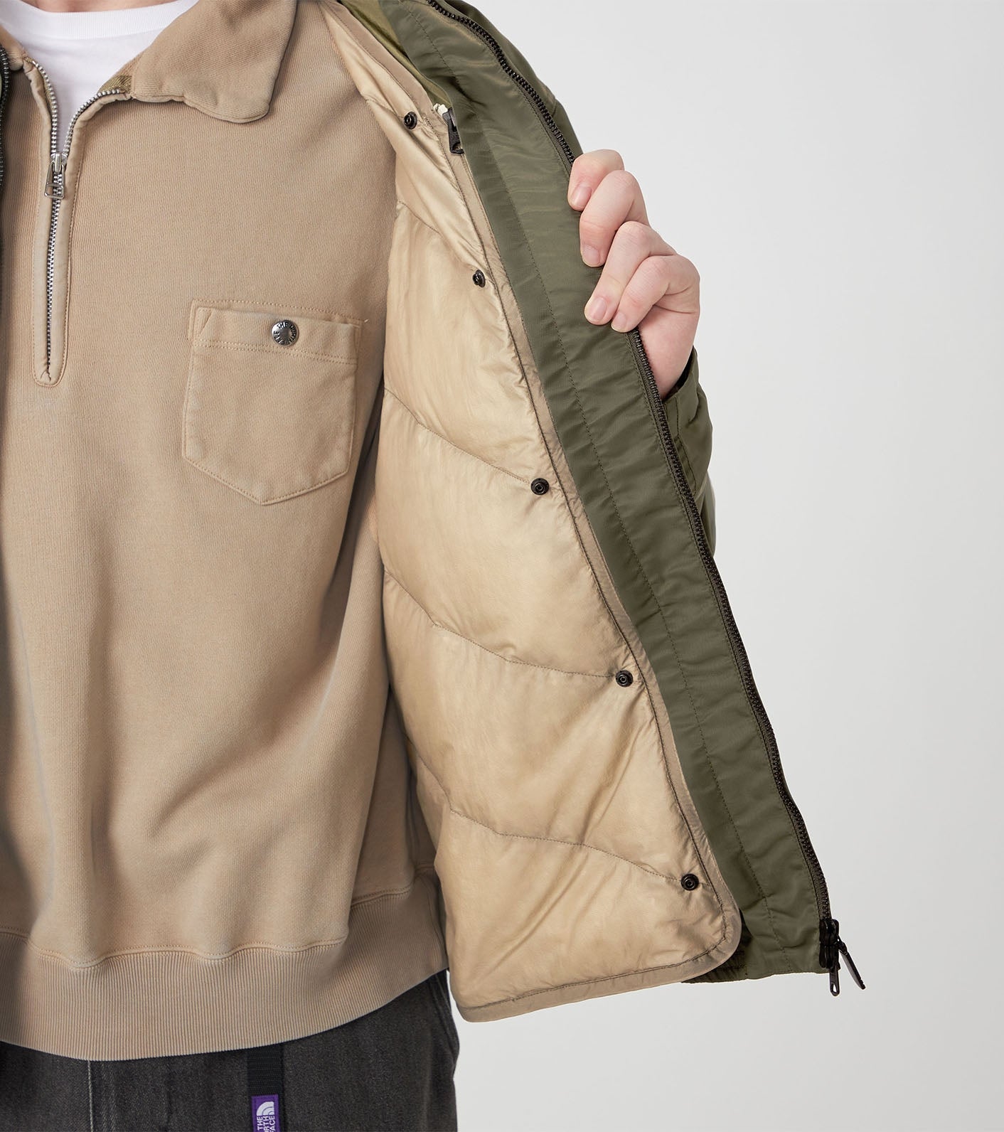 Purple Label PLAS Nylon Twill Field Jacket