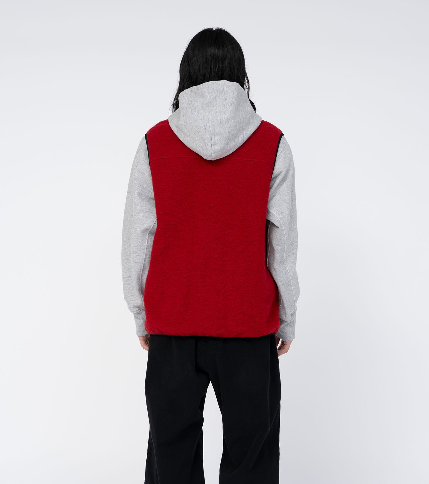 THE NORTH FACE PURPLE LABEL PLAS Wool Fleece Field Vest