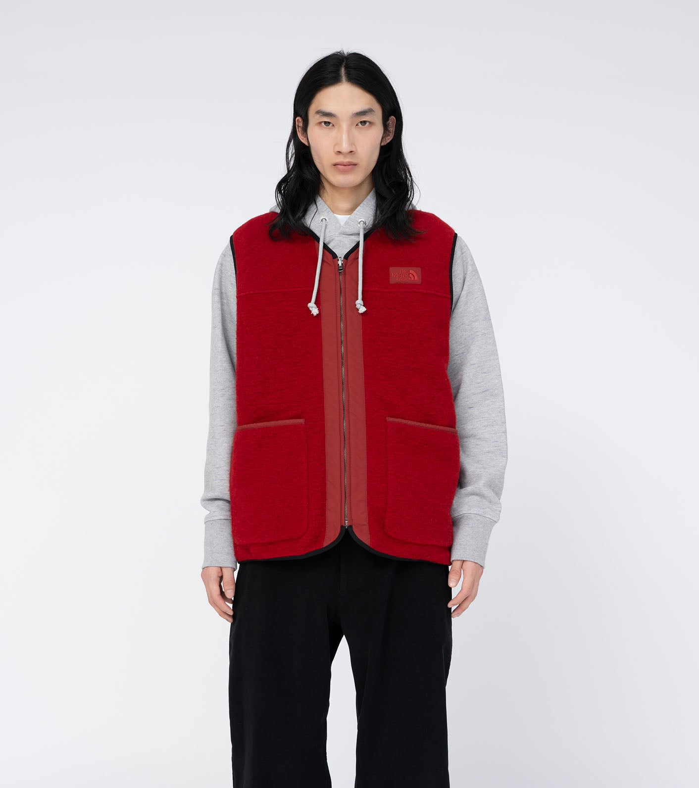 THE NORTH FACE PURPLE LABEL PLAS Wool Fleece Field Vest