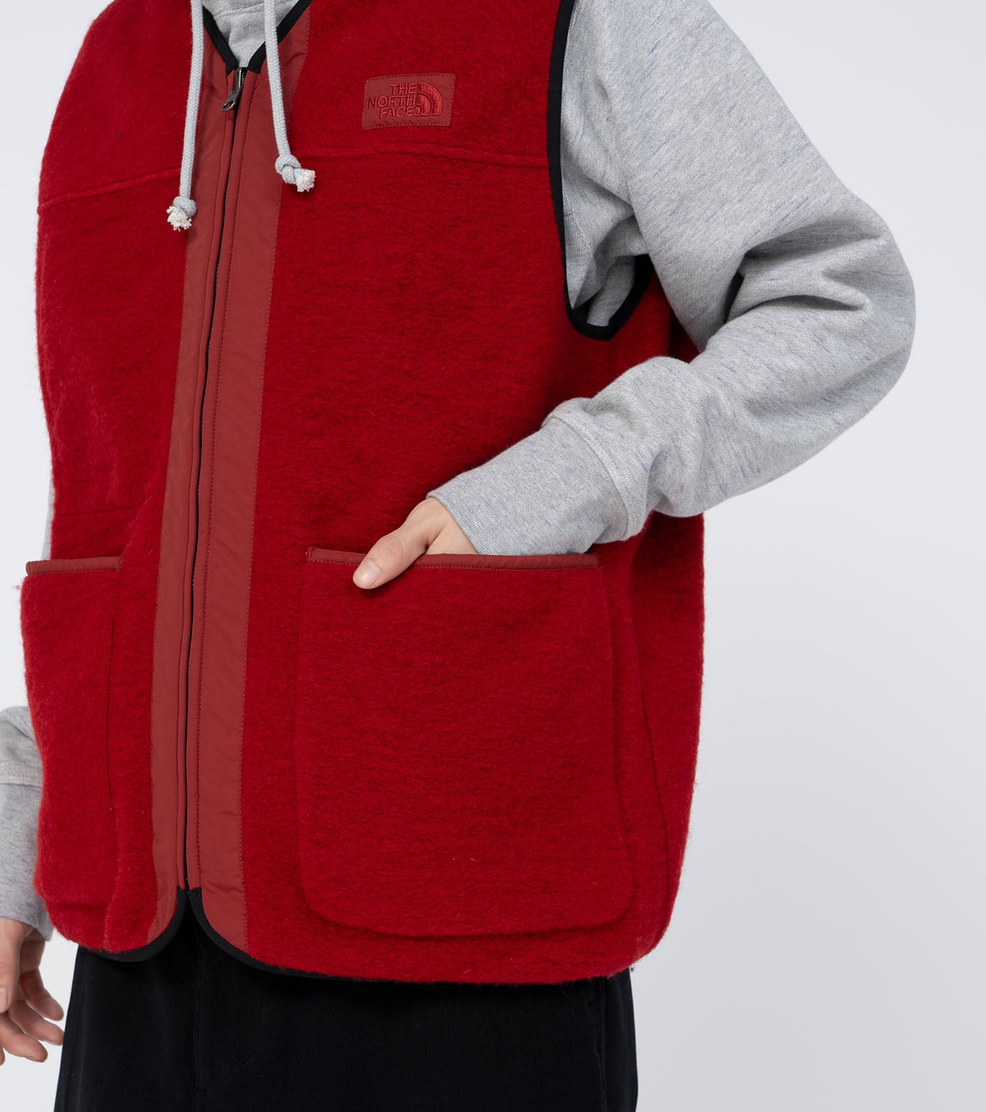 THE NORTH FACE PURPLE LABEL PLAS Wool Fleece Field Vest