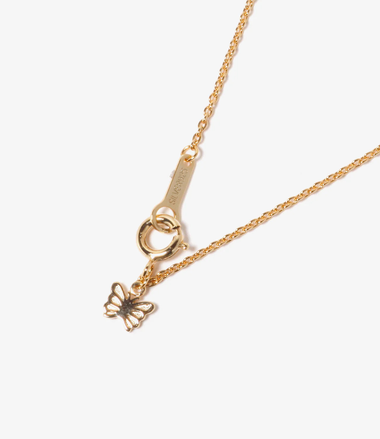 Needles Pendant - Gold Plate