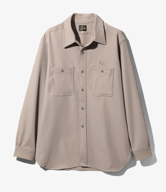 Needles Work Shirt - PE/R/PU Cavalry Twill