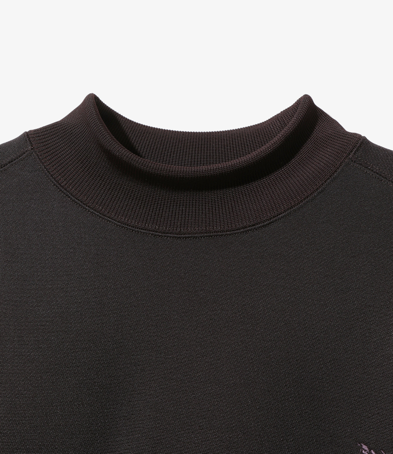 Needles L/S Mock Neck T - Bright Jersey