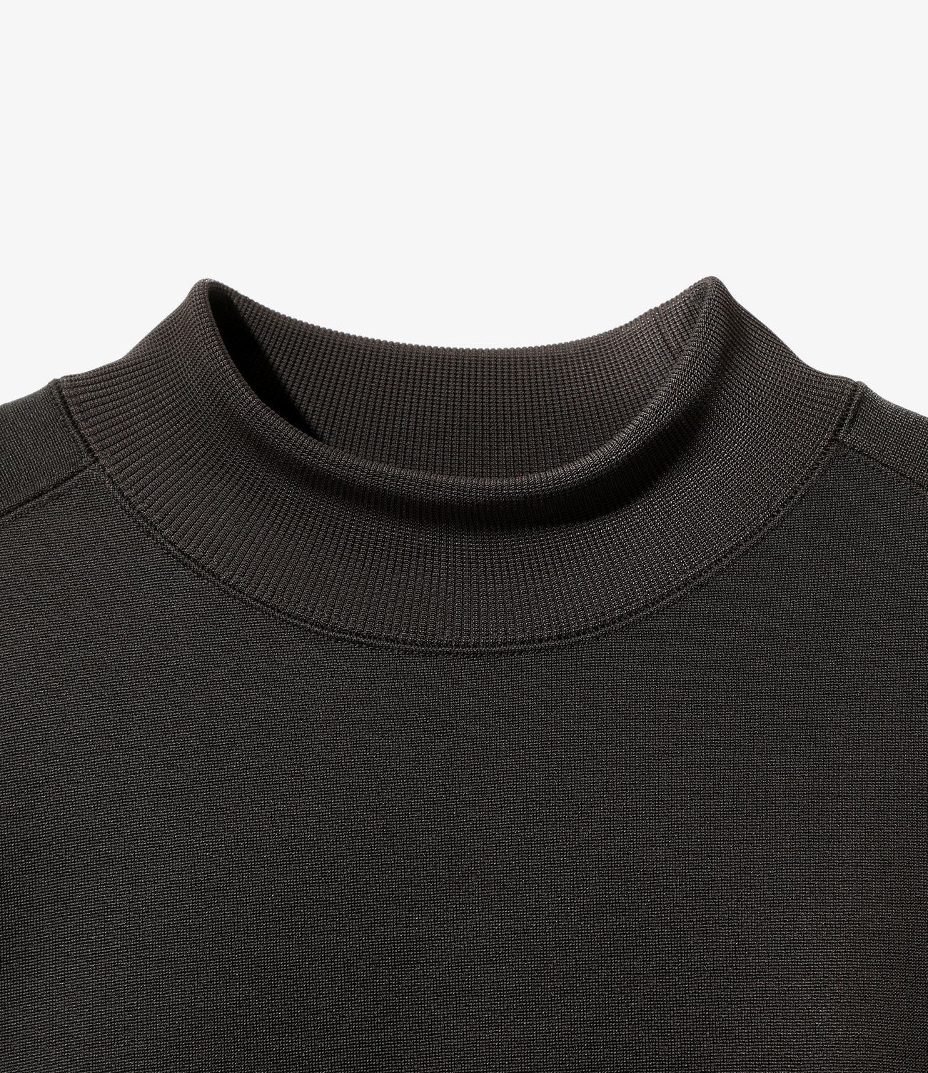 Needles L/S Mock Neck T - Bright Jersey