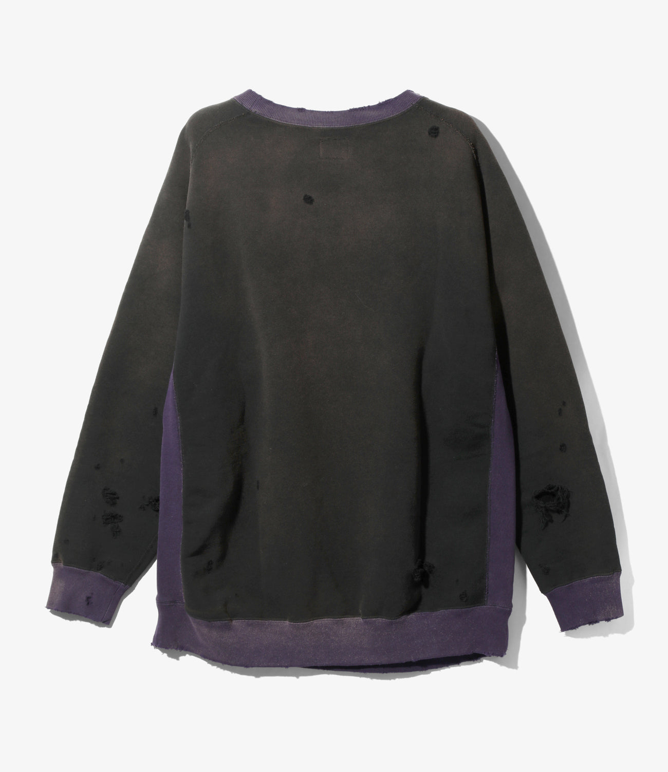 Needles 2-Tone C/N Sweat Shirt - F.Terry