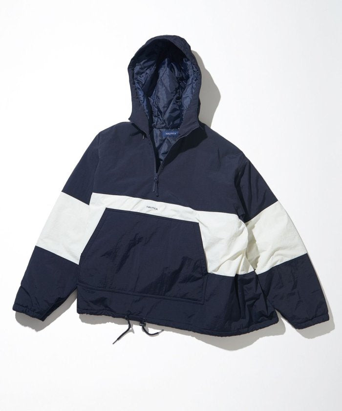 NAUTICA JAPAN Panel Border Insulated Pullover Jacket