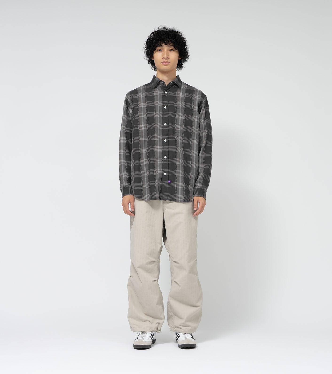 THE NORTH FACE PURPLE LABEL Plaid Dobby Field Shirt