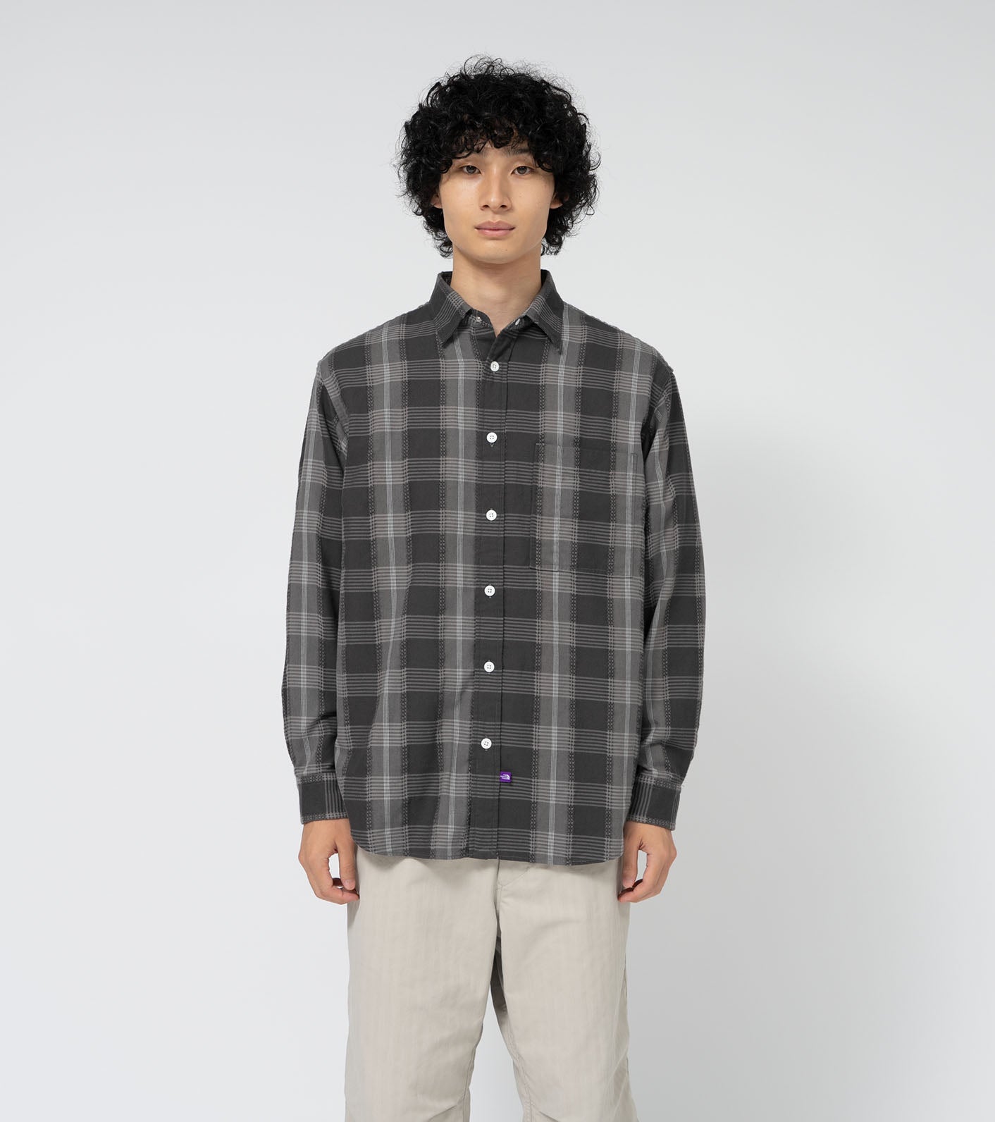 THE NORTH FACE PURPLE LABEL Plaid Dobby Field Shirt