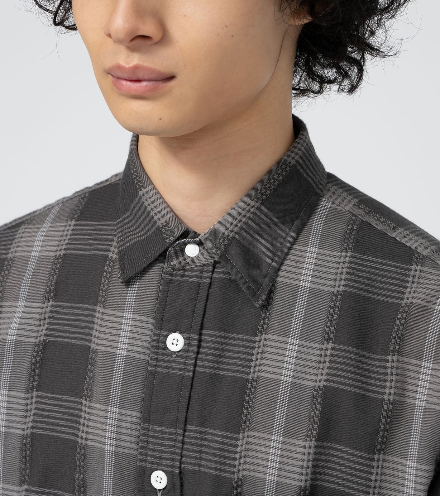 THE NORTH FACE PURPLE LABEL Plaid Dobby Field Shirt