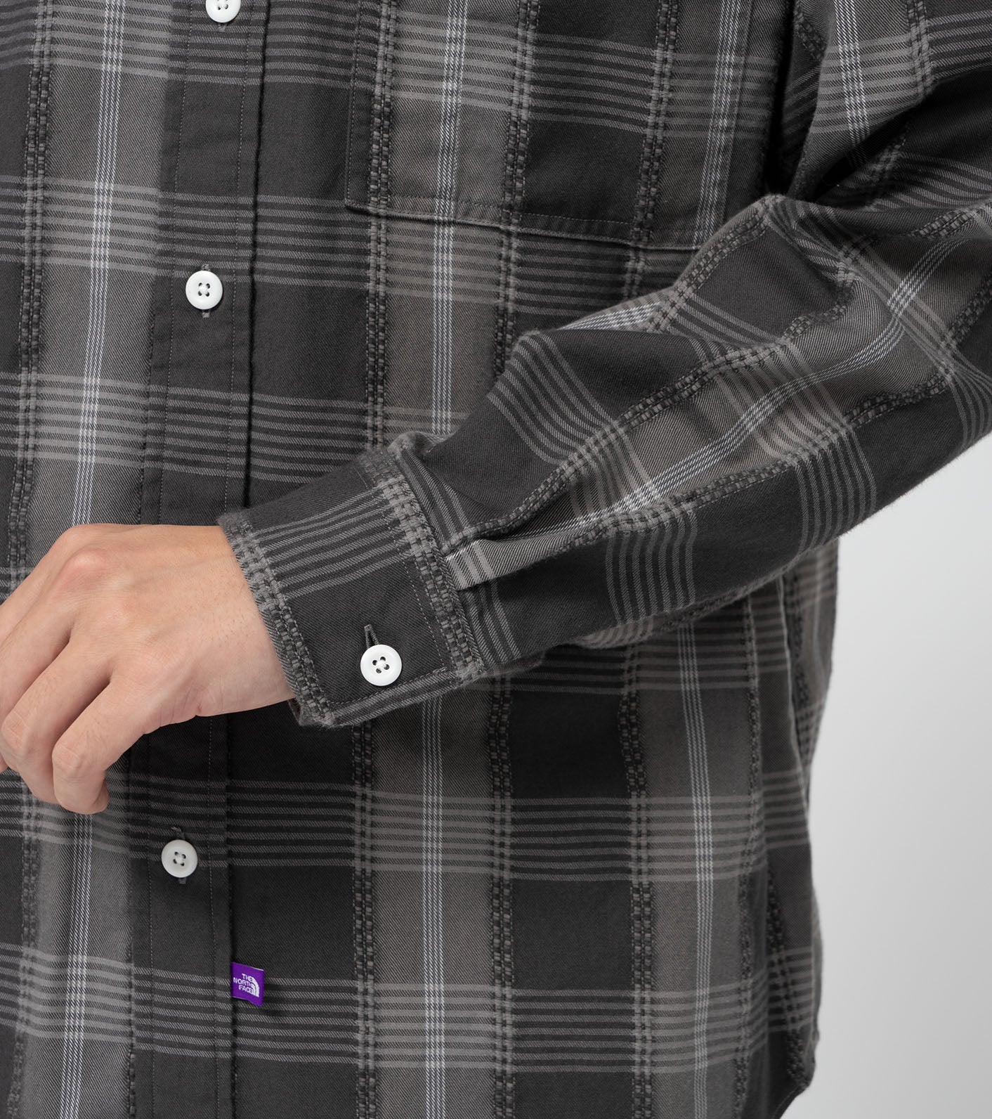 THE NORTH FACE PURPLE LABEL Plaid Dobby Field Shirt